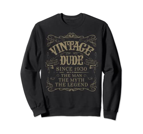 Consigue ahora Regalo 92 cumpleaños Vintage Ideas para regalar 1930 Envejecido 92 años Sudadera Ofertas 2024 | regaloscumple.com