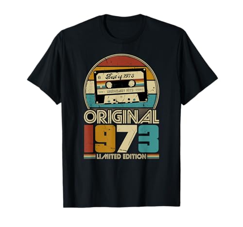Comprar 1973 vintage cumpleaños retro edición limitada hombres mujer Ideas para regalar regalo Camiseta Ofertas 2024 | regaloscumple.com
