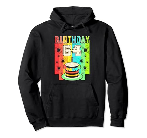 Comprar Regalos vintage 64 años edad edición limitada Regalos 64 cumpleaños Sudadera con Capucha Top Precio 2025 | regaloscumple.com