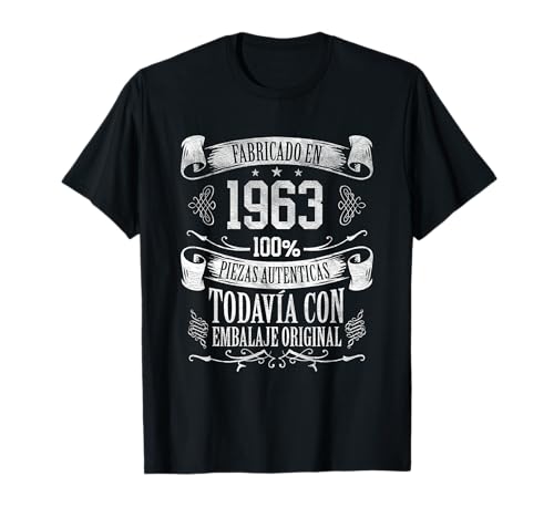 Consigue ahora 58 Años Cumpleaños Hombre BlackFriday Nacido En 1963 Regalo 58 Años Camiseta Top Precio 2025 | regaloscumple.com
