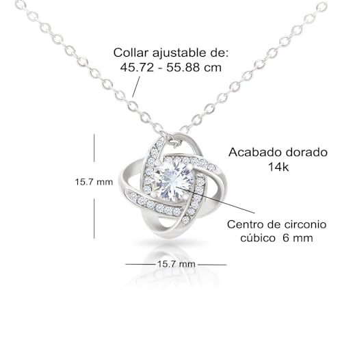 Dónde comprar en España Bramart Collar Mujer Cumpleaños 40 Años Oro, Plata, Ideas de Regalo para Ella Evento Especial Fiesta - Set con DEDICACIÓN (Plata Años)