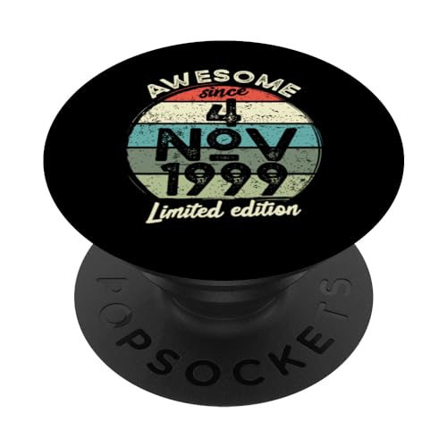 Comprar 4 noviembre 1999 Cumpleaños 25 años 2024 Cumpleaños PopSockets PopGrip Intercambiable Top Navidad Precio 2024 | regaloscumple.com