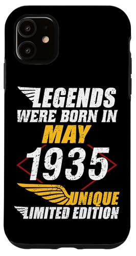 Comprar Carcasa para iPhone 11 Cumpleaños Mayo 1935 Edición Navidad Limitada Regalo Legend May Rebajas 2025 | regaloscumple.com