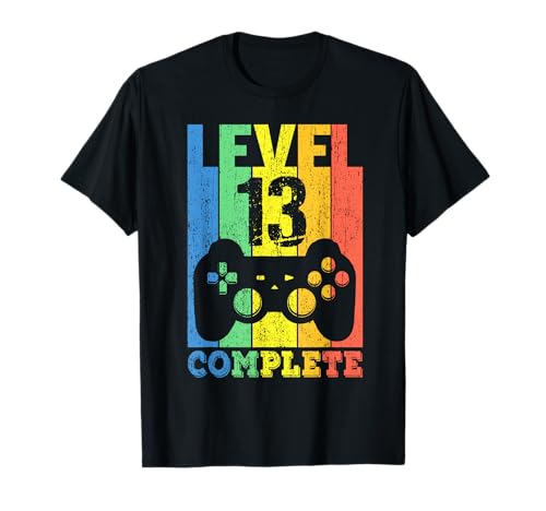 Comprar 13 Navidad cumpleaños niño niña nivel 13 años 2009 regalo Camiseta Ofertas 2024 | regaloscumple.com