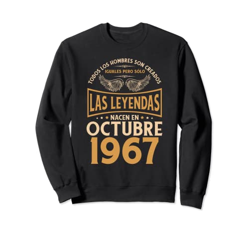 Comprar Cumpleaños Hombre Regalos Las Leyendas BlackFriday Octubre 1967 Sudadera Top Precio 2024 | regaloscumple.com