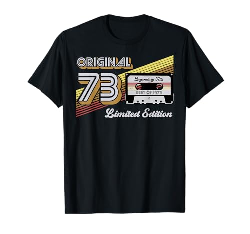 Consigue ahora 1973 Promoción vintage cumpleaños retro edición limitada hombres mujer regalo Camiseta Rebajas 2023 | regaloscumple.com