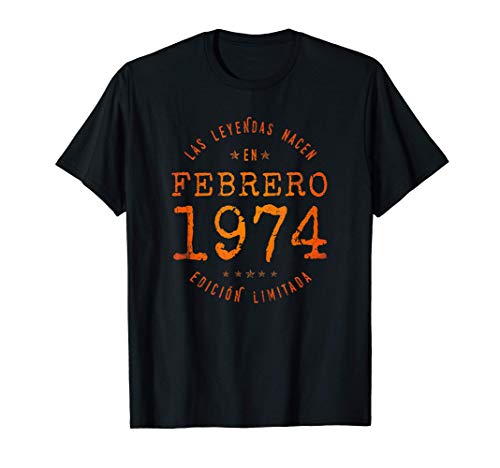 Oferta Las nacen Febrero - 47 Camiseta