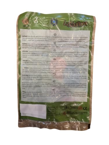 Top Precios 6º [15 MADE EU Globos Neutral 100% Natural Ø I 6 I Cumpleaños I Cumpleaños 6 Bastelbär