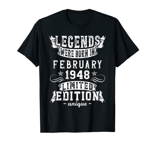 Consigue Cumpleaños ahora Cumpleaños Marzo 1948 Edición Limitada Regalo March 1948 Camiseta Rebajas 2024 | regaloscumple.com