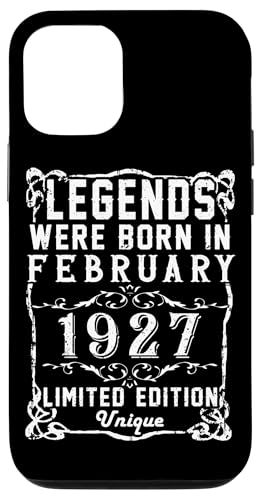 Comprar Carcasa para Regalos iPhone 12/12 Pro Cumpleaños Febrero 1927 Edición Limitada Regalo February Ofertas 2024 | regaloscumple.com