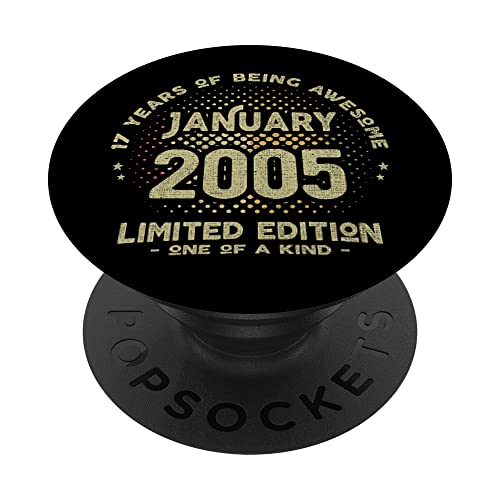 Comprar Regalo 17 años Cumpleaños Chico Chica Catálogo - Enero 2005 PopSockets PopGrip Intercambiable Top Precio 2024 | regaloscumple.com