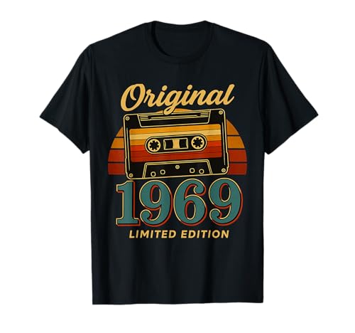 Comprar 56 cumpleaños Cumpleaños hombre mujer 56 años decoración 1969 Camiseta Rebajas 2025 | regaloscumple.com