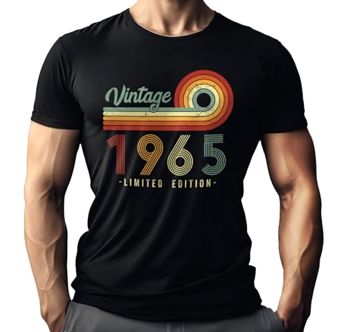 Consigue ahora Camiseta para hombre como regalo para el Regalos 60 cumpleaños hombre vintage 1965 vintage S Top Precio 2025 | regaloscumple.com