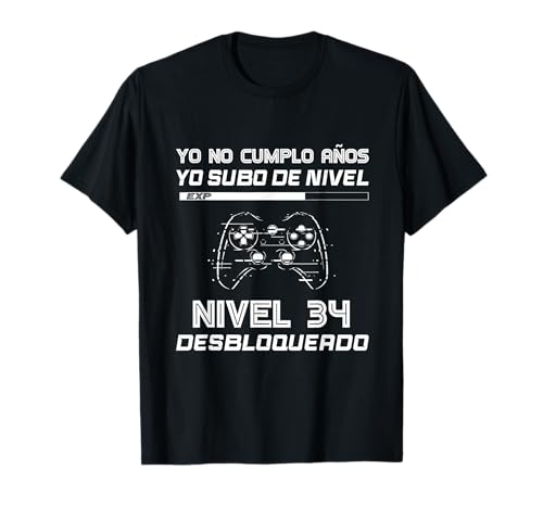 Consigue ahora 34 Cumpleaños Regalo Años Divertido Ideas para regalar Decoración Gamer 1988 Camiseta Ofertas 2024 | regaloscumple.com