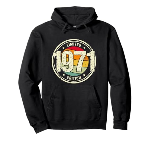 Consigue ahora Ideas para regalar Retro 54 Años Nacido en 1971 Edición Limitada 54 Cumpleaños Sudadera con Capucha Rebajas 2024 | regaloscumple.com