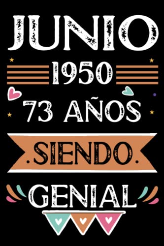 Comprar CUADERNO Junio 1950 73 Años Siendo Navidad Genial: Libro visitas cuaderno 110 páginas felicitaciones idea regalo regalo Para la esposa novia mujer La madre Ofertas 2024 | regaloscumple.com