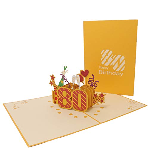 Mejores precios Pop Tarjeta 80 con filigrana se como pastel TA80B