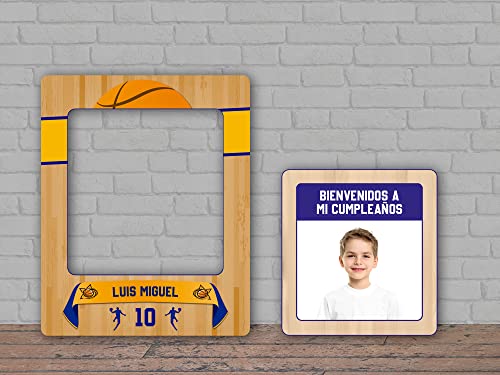 Comprar Oedim Photocall Cumpleaños Baloncesto + Ideas para regalar Cartel 100x80cm + 65x60cm Photocall Decorativo para Eventos o Celebraciones puntuales Photocall Divertido Ofertas 2024 | regaloscumple.com