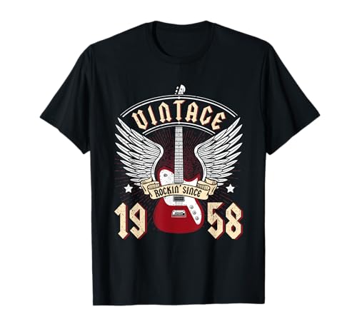 Consigue ahora 66 Cumpleaños Cumpleaños 66 Años Hombre Mujer Vintage 1958 Regalo Camiseta Ofertas 2024 | regaloscumple.com