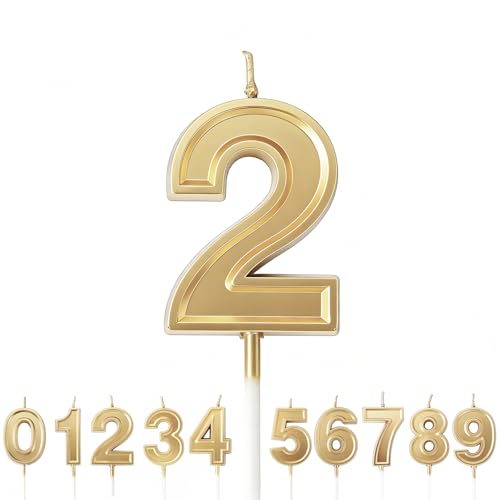 Comprar URAQT Velas Cumpleaños Originales Velas Cumpleaños Divertidas Velas Pastel Cumpleaños Velas Doradas para Cumpleaños Aniversario Fiesta Temática Número Ideas para regalar 0-9 para Elegir Ofertas 2024 | regaloscumple.com