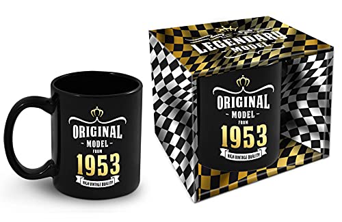 Comprar Promoción Taza cumpleaños con año nacimiento 1953 Ofertas 2024 | regaloscumple.com