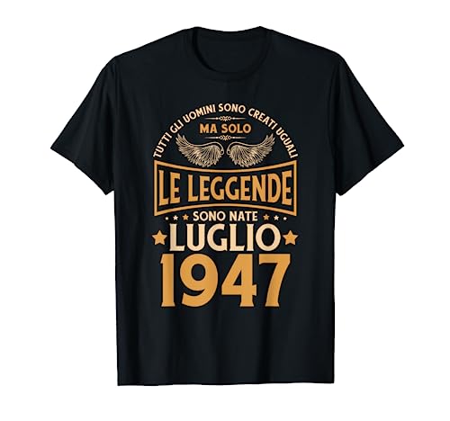 Comprar Cumpleaños Hombre Regalo Mujer Catálogo Las Leyendas Julio 1947 Camiseta Ofertas 2025 | regaloscumple.com