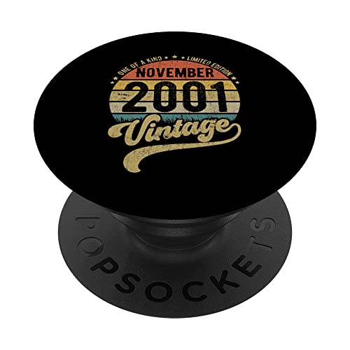 Comprar Reto Cumpleaños 20 años Nacido en Noviembre 2001 Ideas para regalar PopSockets PopGrip Intercambiable Rebajas 2024 | regaloscumple.com