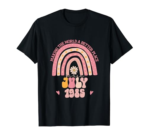 Oferta Turning Retro 1985 cumpleaños Camiseta