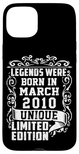Consigue ahora Carcasa para iPhone 15 Plus Cumpleaños Cumpleaños Marzo 2010 Edición Limitada Regalo March 2010 Top Precio 2025 | regaloscumple.com