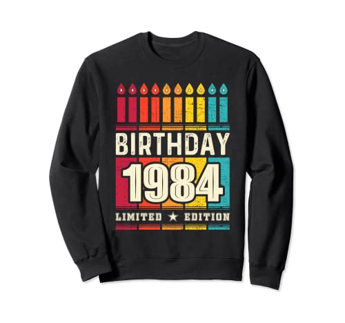 Comprar Camiseta vintage 1984 para mujer edición limitada cumpleaños 1984 Promoción Sudadera Ofertas 2025 | regaloscumple.com