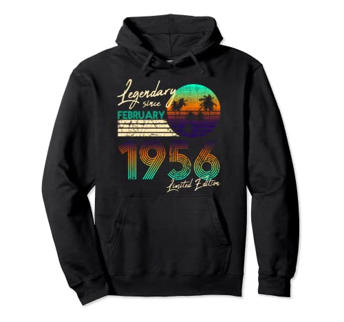 Comprar Cumpleaños legendario desde BlackFriday febrero 1956. Sudadera con Capucha Top Precio 2024 | regaloscumple.com
