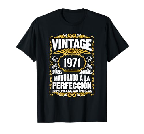 Consigue ahora 53 Años Cumpleaños 1971 Hombre Navidad 53 Años Vintage Hombre 1971 Camiseta Rebajas 2023 | regaloscumple.com