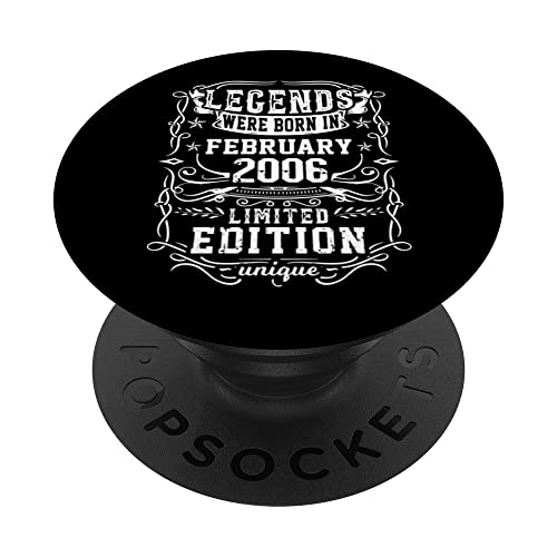 Comprar Cumpleaños Febrero 2006 Edición Limitada Regalo February PopSockets PopGrip Intercambiable Ideas para regalar Rebajas 2025 | regaloscumple.com