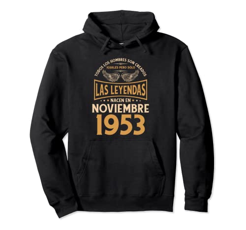 Comprar Cumpleaños Regalos Hombre Regalos Las Leyendas Noviembre 1953 Sudadera con Capucha Ofertas 2024 | regaloscumple.com