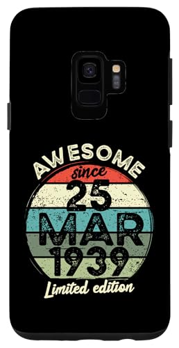 Consigue ahora Carcasa para Galaxy S9 25 marzo 1939 85 cumpleaños 85 años 2024 Cumpleaños Cumpleaños Top Precio 2024 | regaloscumple.com