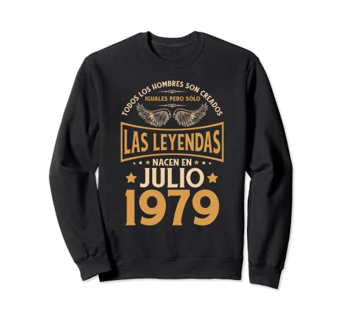 Consigue ahora Cumpleaños Ideas para regalar Hombre Regalos Las Leyendas Julio 1979 Sudadera Top Precio 2025 | regaloscumple.com