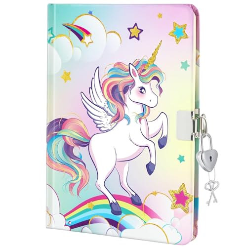 Consigue ahora WERNNSAI Diarios Lentejuelas - Diario Secreto Niña Cuadernos Unicornio para Niñas con Llaves Candados Libretas Diario A5 para Viajes Escuela Oficina Promoción Bloc Notas para Mantener la Privacidad Top Precio 2024 | regaloscumple.com