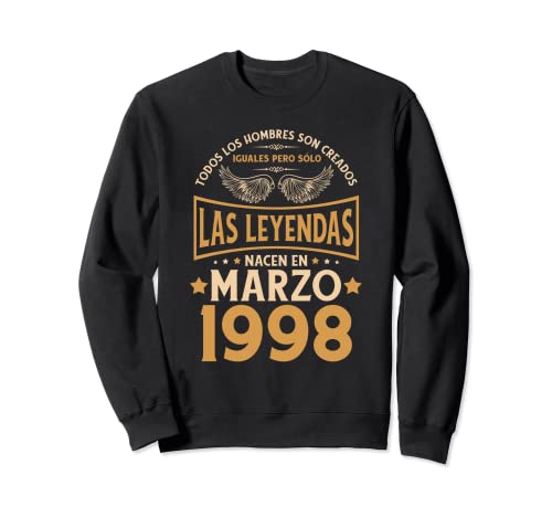 Consigue ahora Cumpleaños Catálogo Hombre Regalos Las Leyendas Marzo 1998 Sudadera Rebajas 2025 | regaloscumple.com