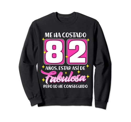 Comprar 82 Años Fabulosa Cumpleaños 82 Ideas para regalar Sudadera Top Precio 2025 | regaloscumple.com