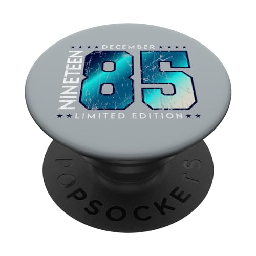 Comprar 1985 diciembre mes año nacimiento cumpleaños PopSockets PopGrip Intercambiable Cumpleaños Top Precio 2024 | regaloscumple.com