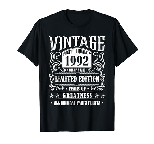 Oferta Camisetas 1992 retro, cumpleaños Camiseta
