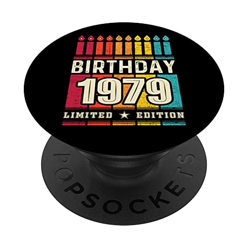 Comprar 1979 Popsocket para teléfono edición limitada 1979 cumpleaños Regalos 1979 PopSockets PopGrip Intercambiable Ofertas 2024 | regaloscumple.com