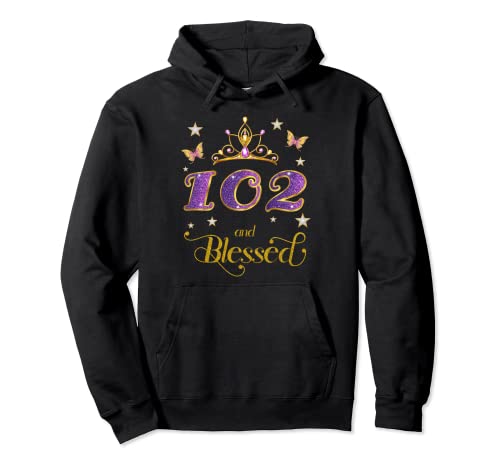 Comprar 102 Catálogo y Beato 102 Años Cumpleaños 102 Sudadera con Capucha Rebajas 2025 | regaloscumple.com