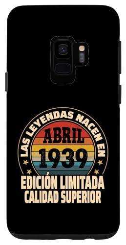 Comprar Carcasa para Galaxy Regalos S9 Edición Limitada Abril 1939 - Cumpleaños 85 Años Ofertas 2024 | regaloscumple.com