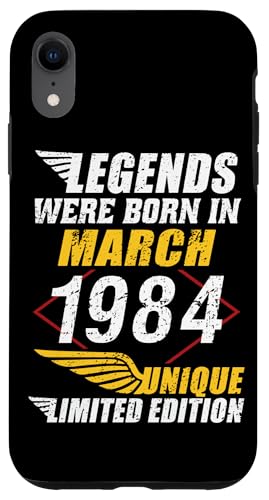 Comprar Carcasa para iPhone XR Cumpleaños Marzo 1984 Edición Limitada Regalo March 1984 Promoción Ofertas 2025 | regaloscumple.com