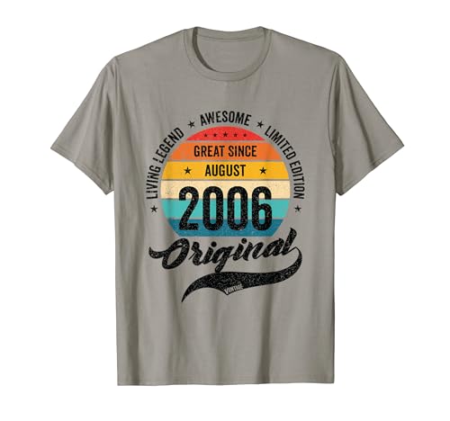 Oferta 18 Retro 2006 Bday Camiseta