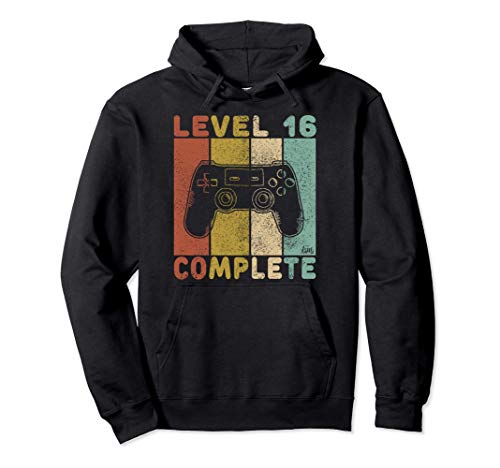 Consigue ahora Camiseta Gamer Para Niños 16 Años Regalo 16 Cumpleaños Sudadera Ideas para regalar con Capucha Top Precio 2025 | regaloscumple.com