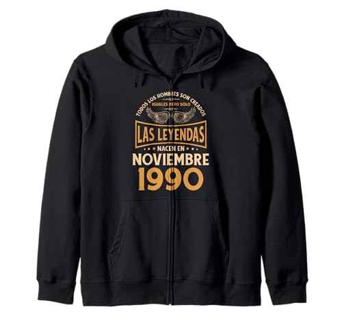 Comprar Cumpleaños Hombre Regalos Regalos Las Leyendas Noviembre 1990 Sudadera con Capucha Ofertas 2025 | regaloscumple.com