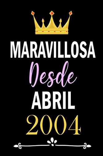 Consigue ahora Maravilloso desde Abril 2004: cuaderno cumpleaños Ideas para regalar regalos cumpleaños para niños niñas 17 años cumpleaños "6x9" pulgadas 120 paginas. Top Precio 2025 | regaloscumple.com