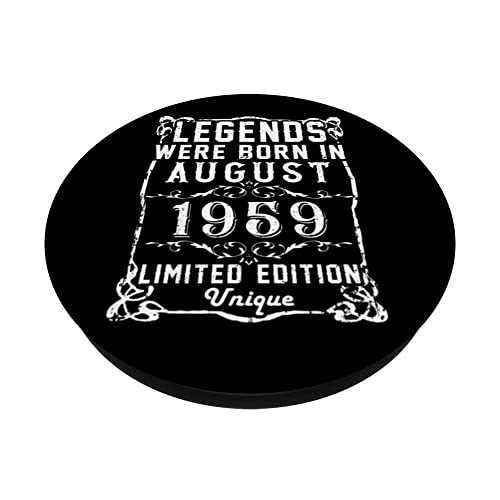 Dónde comprar en España Cumpleaños Agosto 1959 Edición Limitada Regalo Legend August PopSockets PopGrip Intercambiable